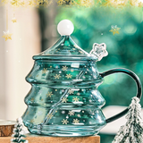 Tasse de Noël en verre borosilicate ultra-résistant | Cup'ChristamsTree™