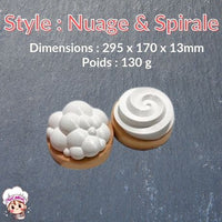 biscuit nuage spirale
