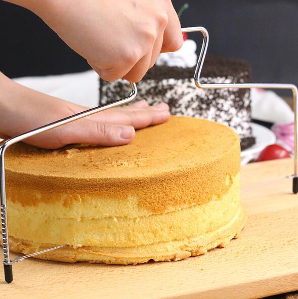 Acheter Coupe-gâteau en acier inoxydable, coupe-gâteau, Fondant, couteau à  tarte, bricolage, diviseur de pâtisserie, dispositif de serrage de gâteau,  outils de cuisson