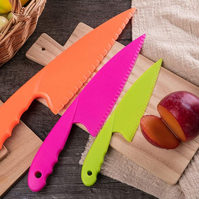 3 Couteaux De Cuisine Pour Enfants, Couteau Apprentissage Enfant 2