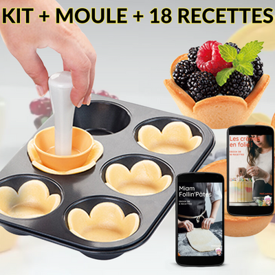 LycaStore  Lot de 50 moule pour Mini-Tartelettes En Acier Inoxydable