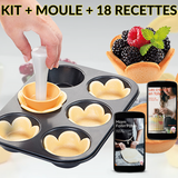 Moule tartelette KIT outil 3 en 1 - SweetCrust™